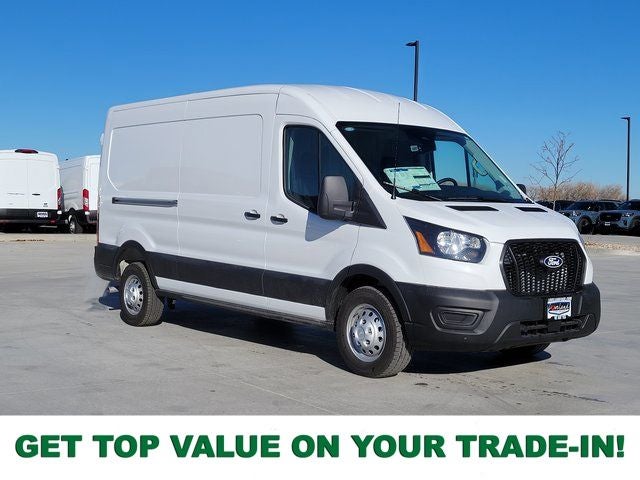 2026 Ford Transit-250 Base in Oxford White — front three-quarter view